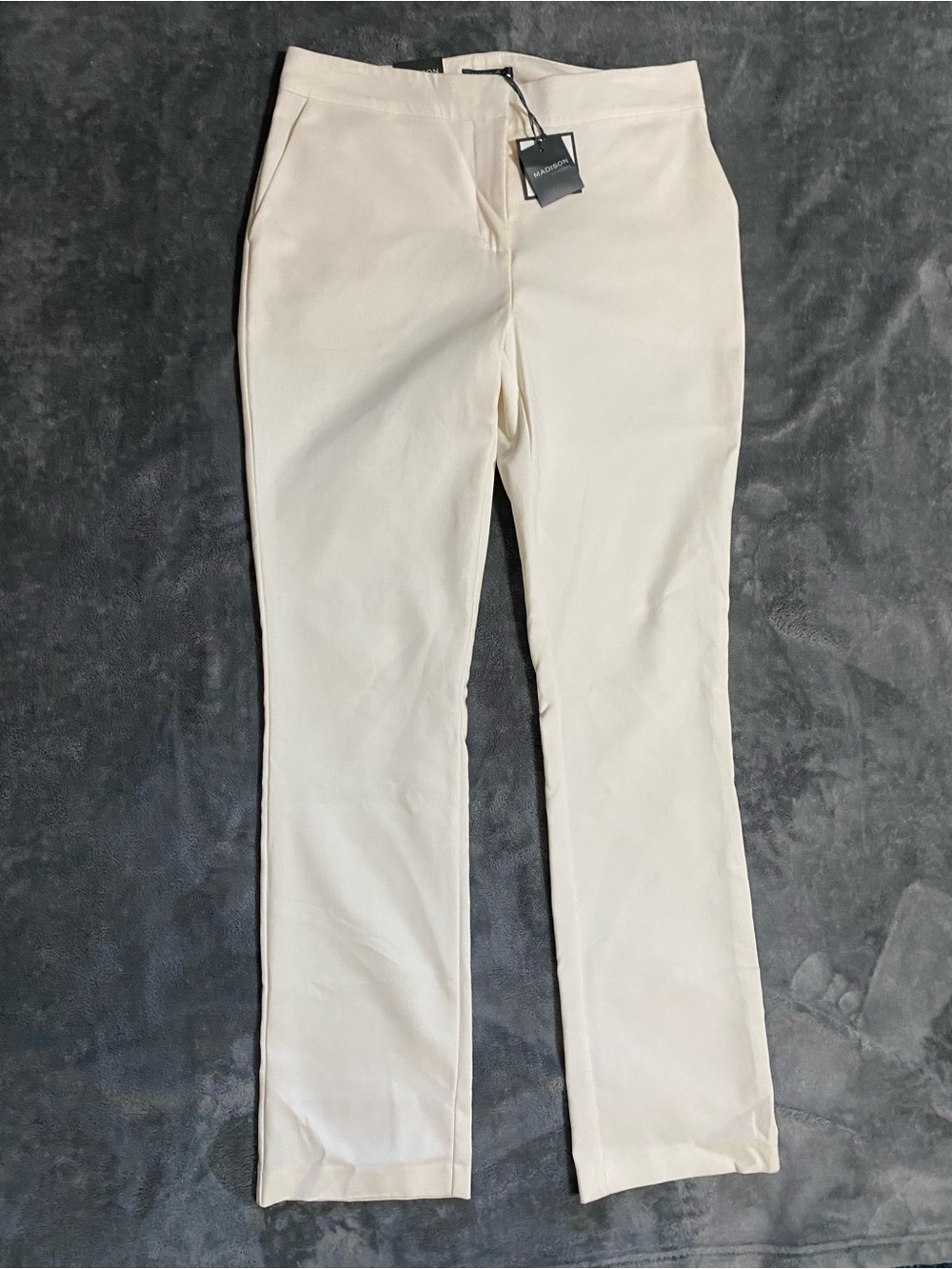Madison Stretch Straight-Leg Trousers